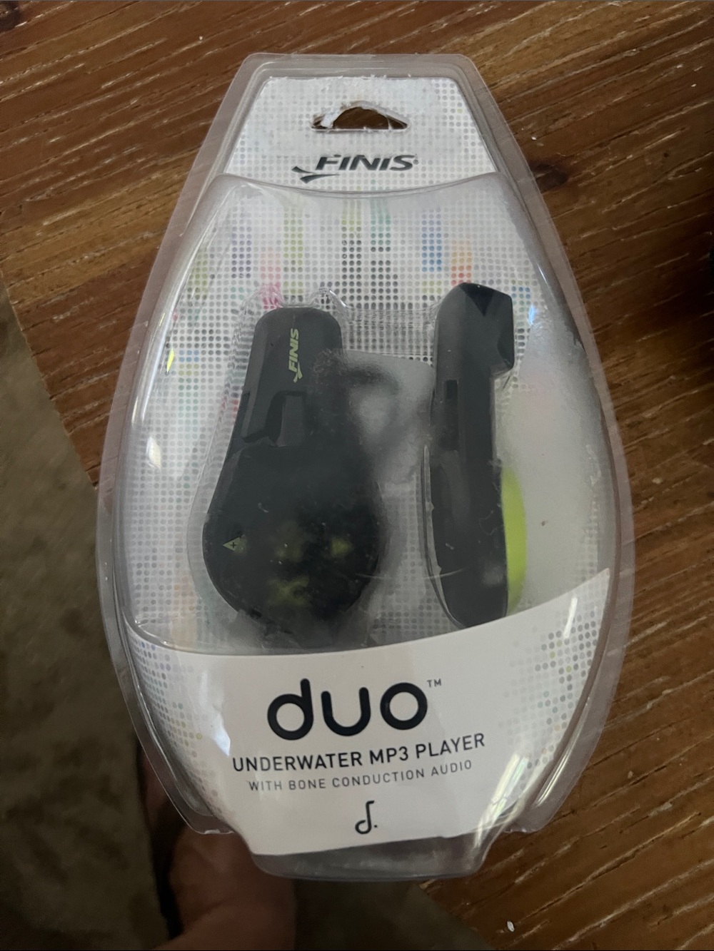 FINIS Duo Underwater MP3 Player - Black/Neon Yellow